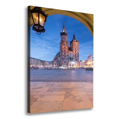 Wall canvas art Cracow Poland