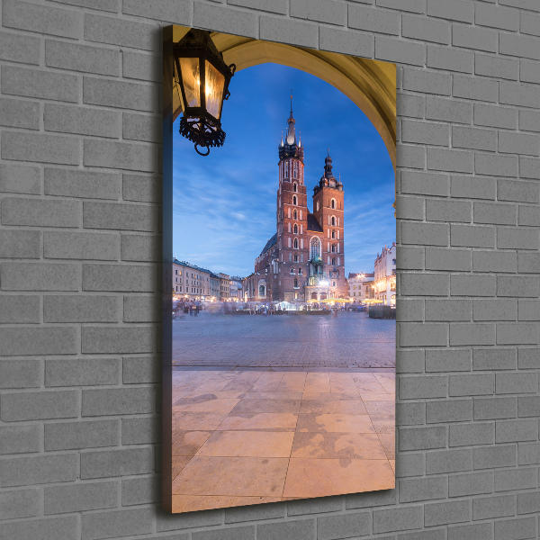 Wall canvas art Cracow Poland