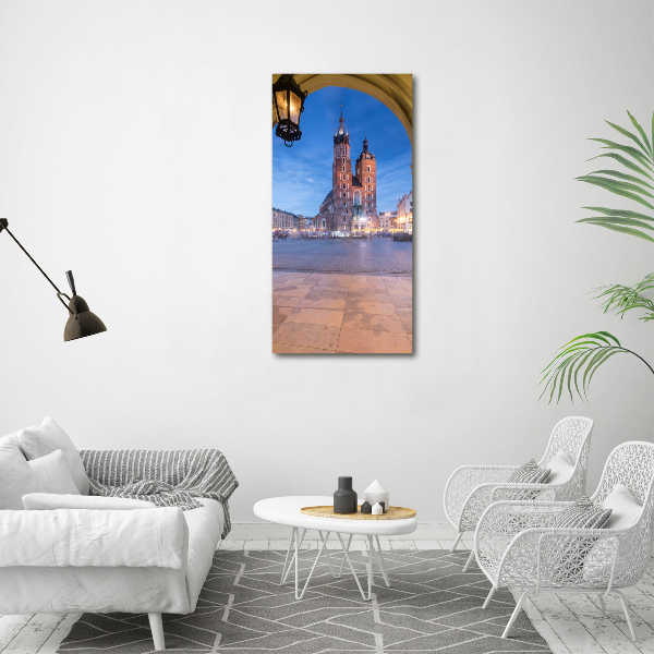 Wall canvas art Cracow Poland