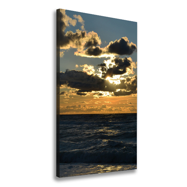 Canvas print Sunset sea