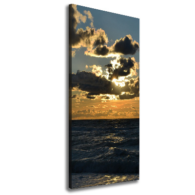 Canvas print Sunset sea