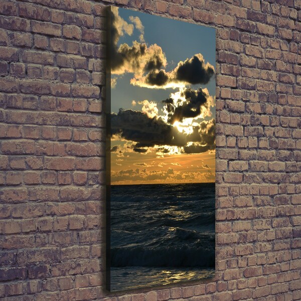 Canvas print Sunset sea