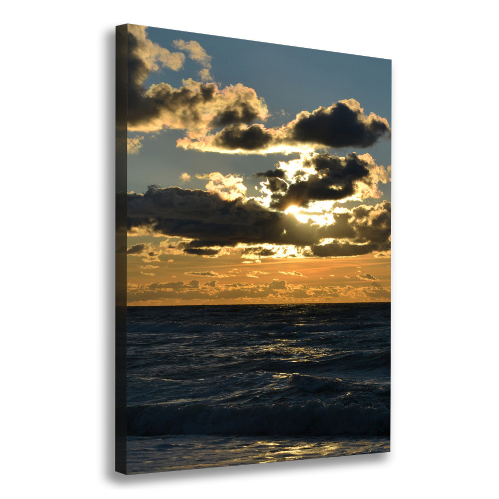 Canvas print Sunset sea