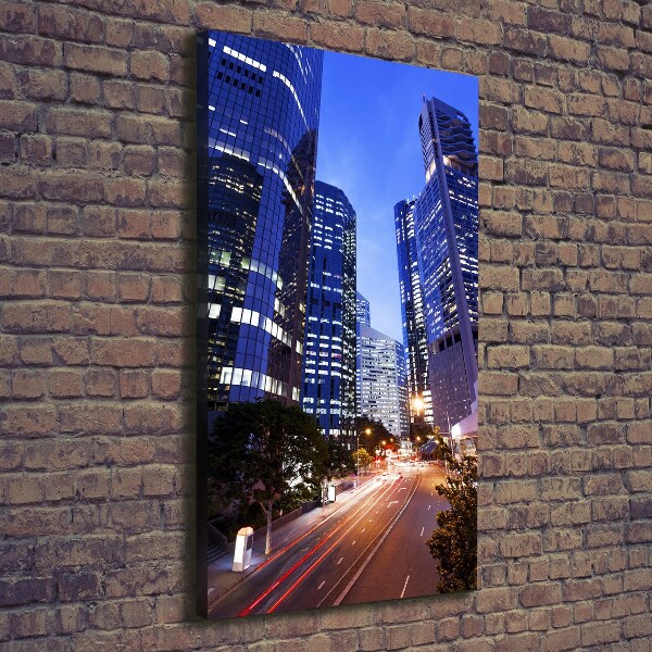 Wall canvas art Skyscrapers