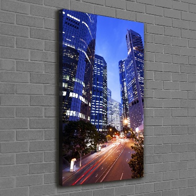 Wall canvas art Skyscrapers