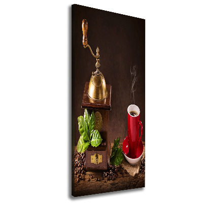 Canvas wall art Coffee grinder