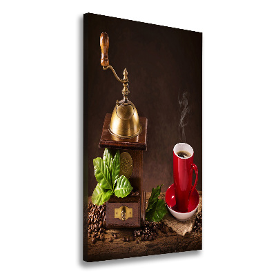 Canvas wall art Coffee grinder