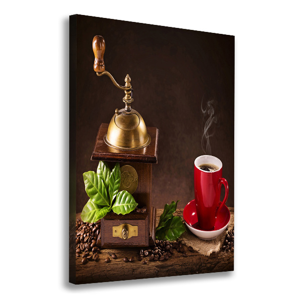 Canvas wall art Coffee grinder