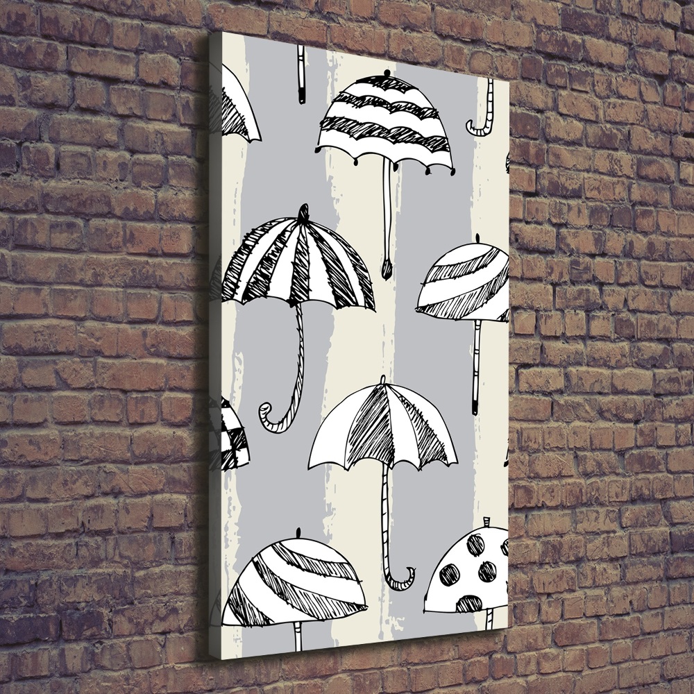 Wall art canvas Umbrellas