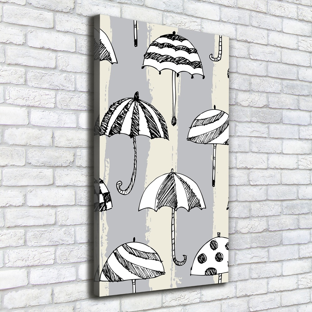 Wall art canvas Umbrellas