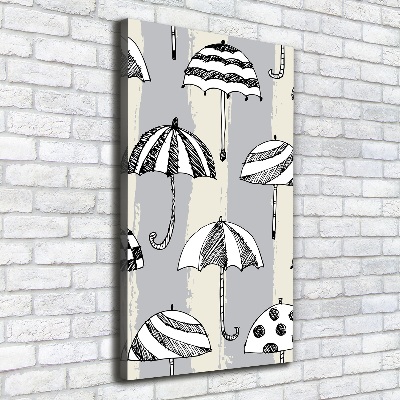 Wall art canvas Umbrellas