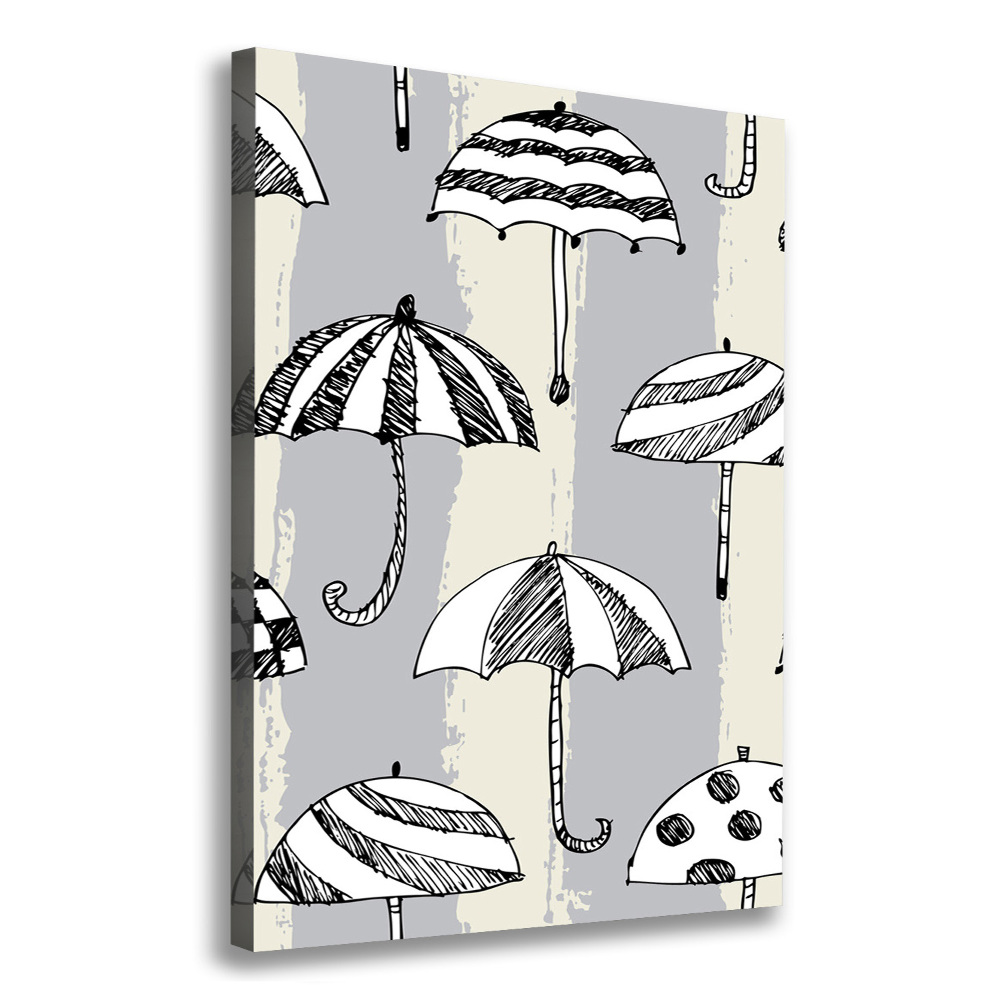 Wall art canvas Umbrellas