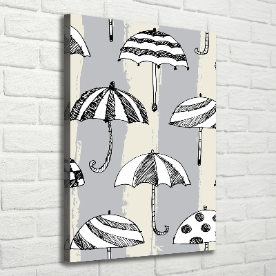 Wall art canvas Umbrellas