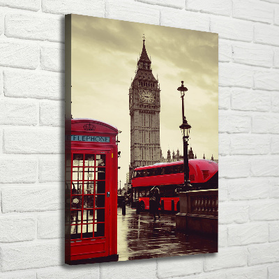 Canvas wall art Big Ben London