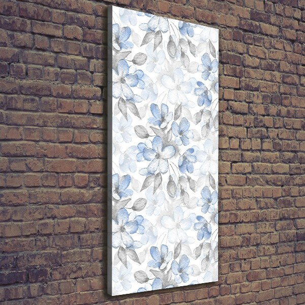 Picture canvas print Floral pattern