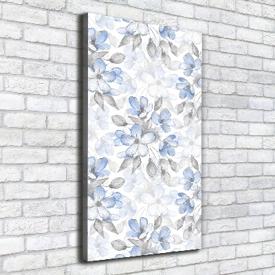 Picture canvas print Floral pattern