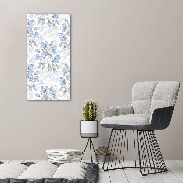 Picture canvas print Floral pattern