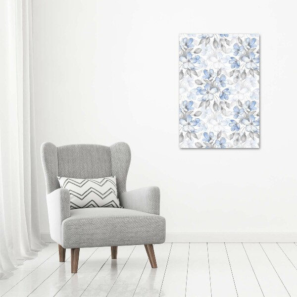 Picture canvas print Floral pattern