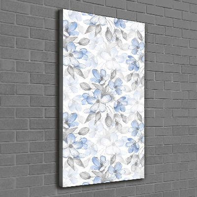 Picture canvas print Floral pattern