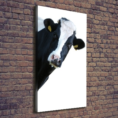 Canvas print Spotted cow