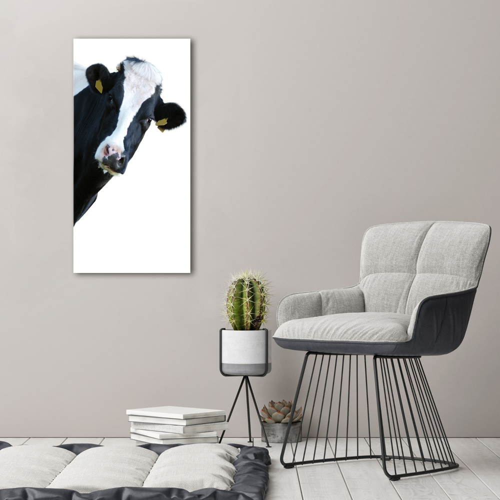 Canvas print Spotted cow