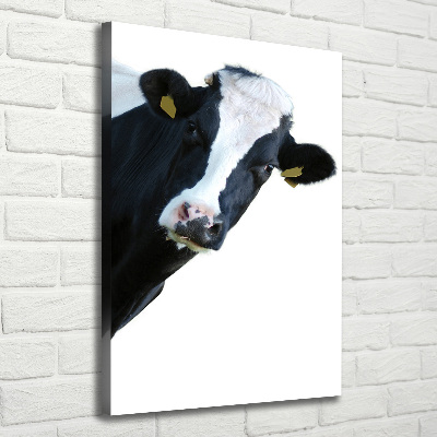 Canvas print Spotted cow