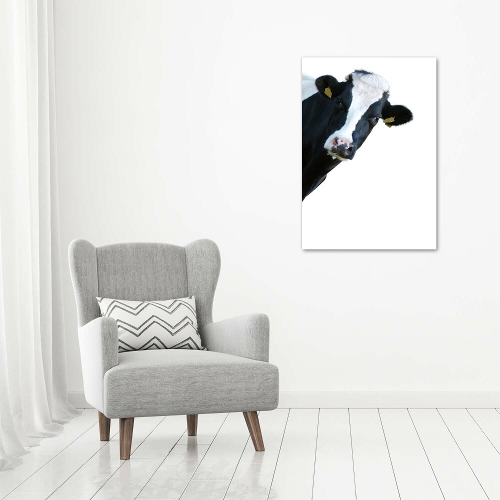 Canvas print Spotted cow