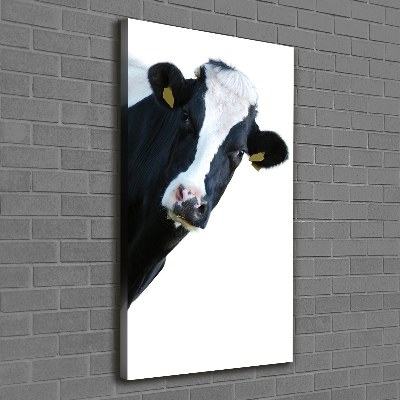 Canvas print Spotted cow