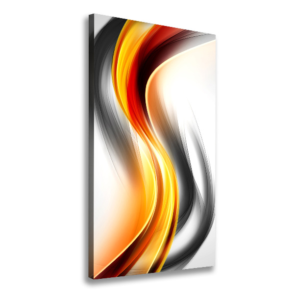 Large canvas wall art Wave abstraction