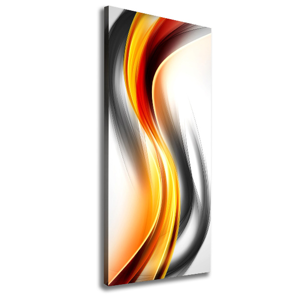 Large canvas wall art Wave abstraction