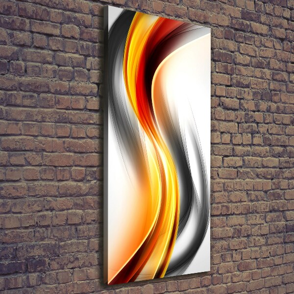 Large canvas wall art Wave abstraction