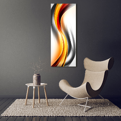 Large canvas wall art Wave abstraction