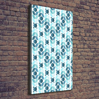 Canvas wall art Geometric background