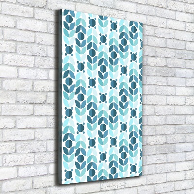 Canvas wall art Geometric background