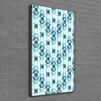 Canvas wall art Geometric background