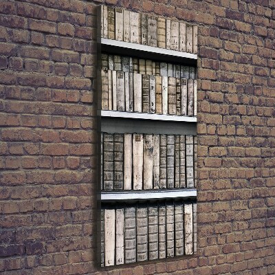 Canvas wall art Bookshelf