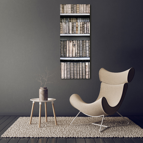 Canvas wall art Bookshelf