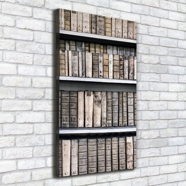 Canvas wall art Bookshelf