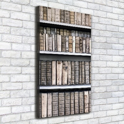 Canvas wall art Bookshelf