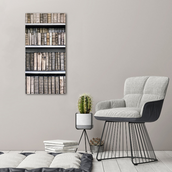 Canvas wall art Bookshelf