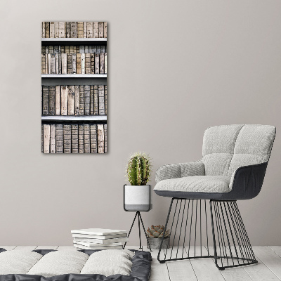 Canvas wall art Bookshelf