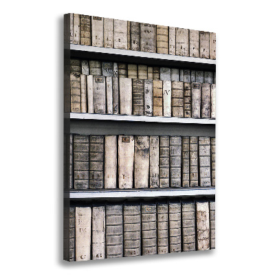 Canvas wall art Bookshelf