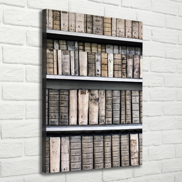 Canvas wall art Bookshelf