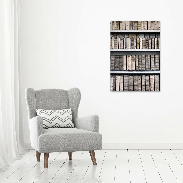 Canvas wall art Bookshelf