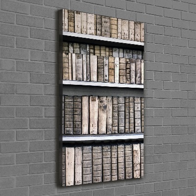 Canvas wall art Bookshelf