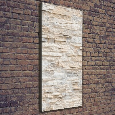 Canvas wall art Brick wall