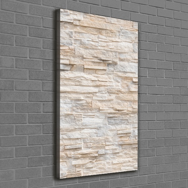 Canvas wall art Brick wall