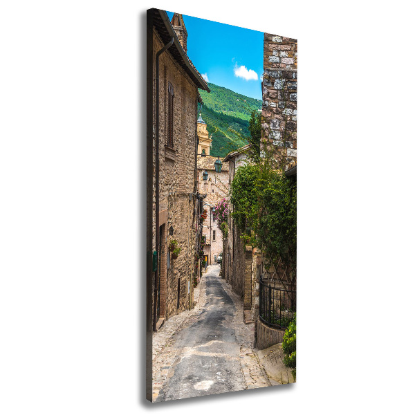 Canvas wall art Charming street