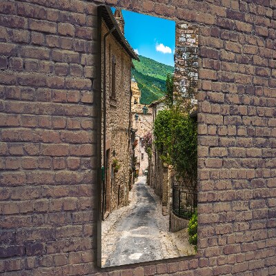 Canvas wall art Charming street