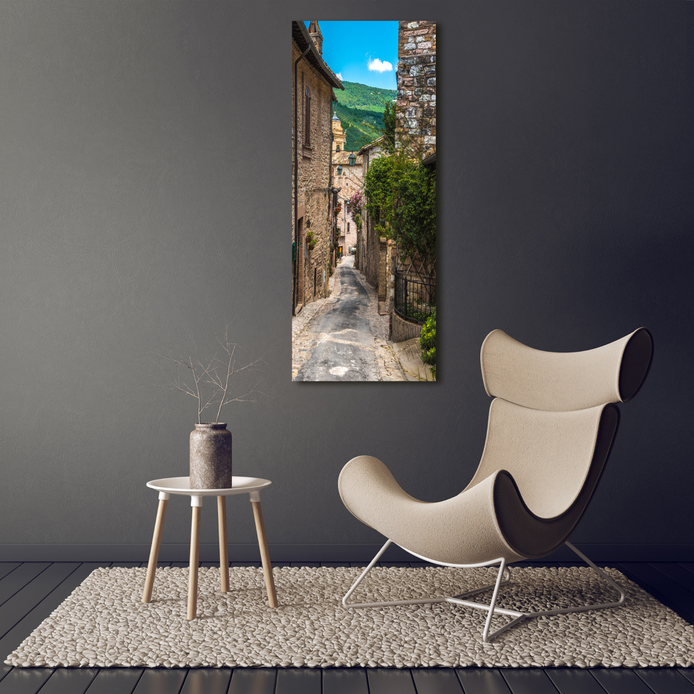 Canvas wall art Charming street